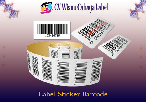 label sticker barcode 